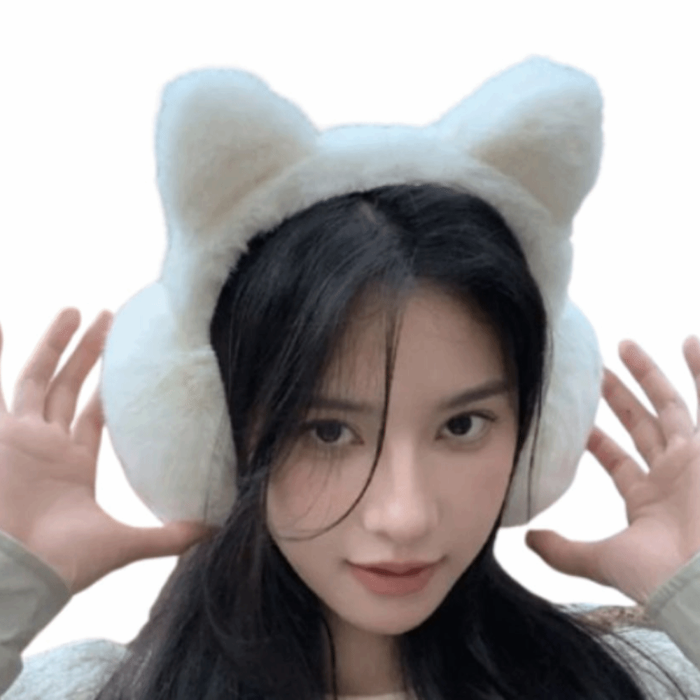 Ear Muff Foldable - 경량 접이식 고양이 귀마개 두꺼운 방풍