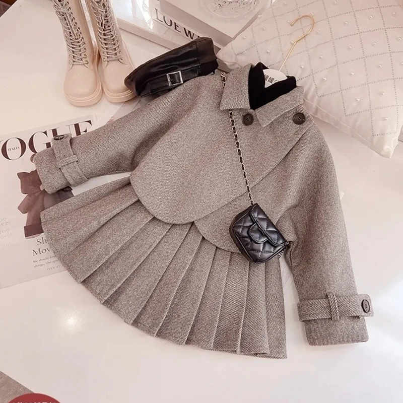 Winter Clothing Activities For Toddlers - 여자 의류 세트 가을 겨울 어린이