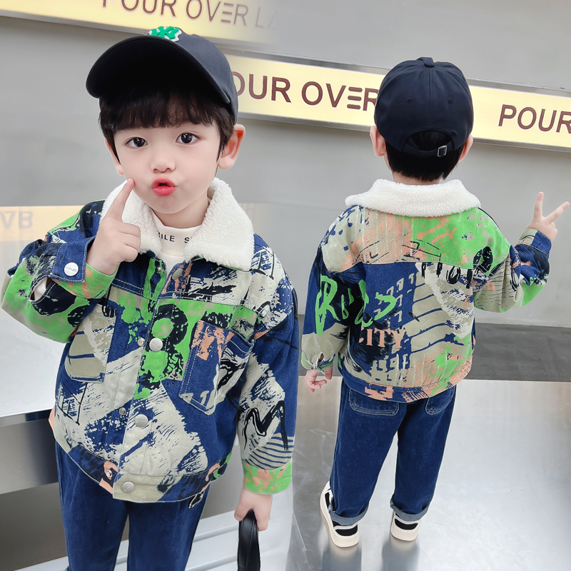 Winter Clothing Activities For Toddlers - 어린이 아기 따뜻한 데님 재킷 파카