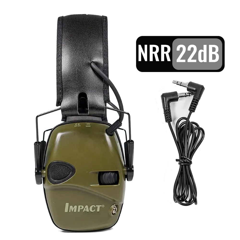 Ear Muff Foldable - Honeywell 전술 전자 사격 귀마개, 소음