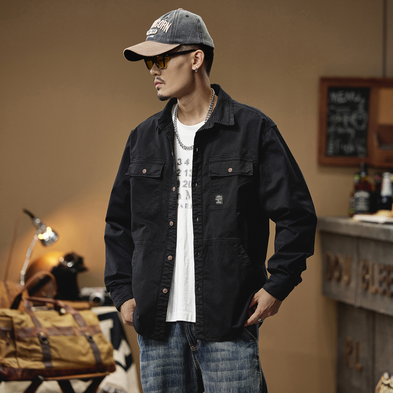 남성용 카고 셔츠, 긴팔 캐주얼 코튼 셔츠, 하이 퀄리 - Quality Winter Clothing Brand 리뷰 및 가격