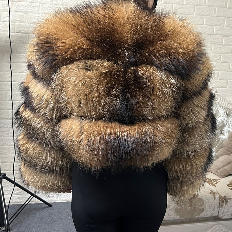 플러스 사이즈 탑스 브라운 퍼 마오마오콩 비만 여성용  - Winter Clothing For Plus Size Women 리뷰 및 가격