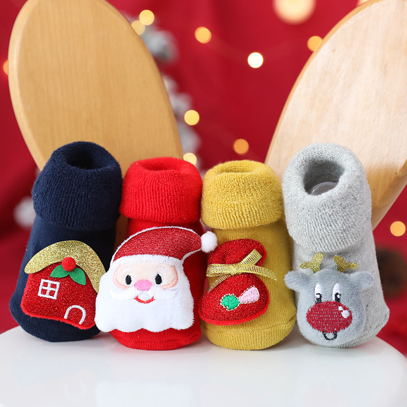 귀여운 아기 크리스마스 양말 겨울 따뜻한 유아 면화 양 - Winter Clothing Activities For Toddlers 리뷰 및 가격