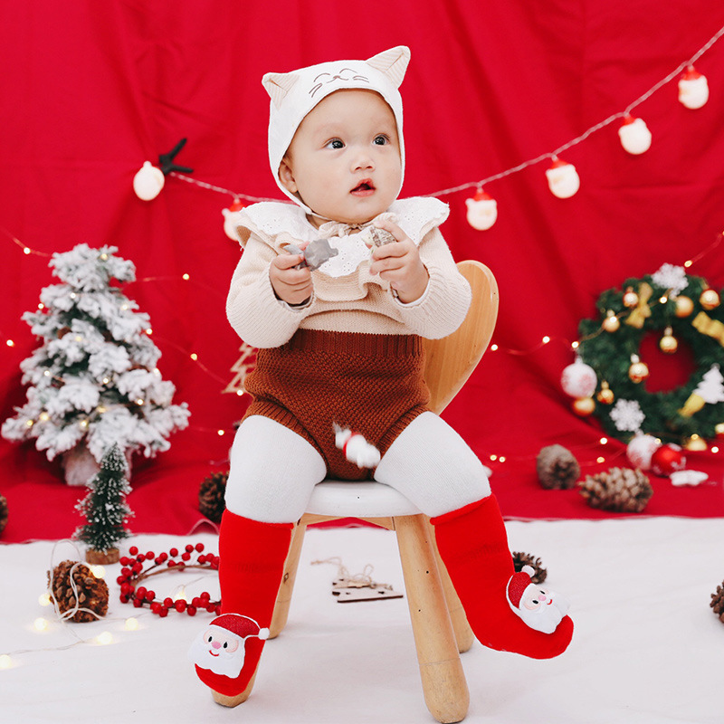 귀여운 아기 크리스마스 양말 겨울 따뜻한 유아 면화 양 - Winter Clothing Activities For Toddlers 리뷰 및 가격