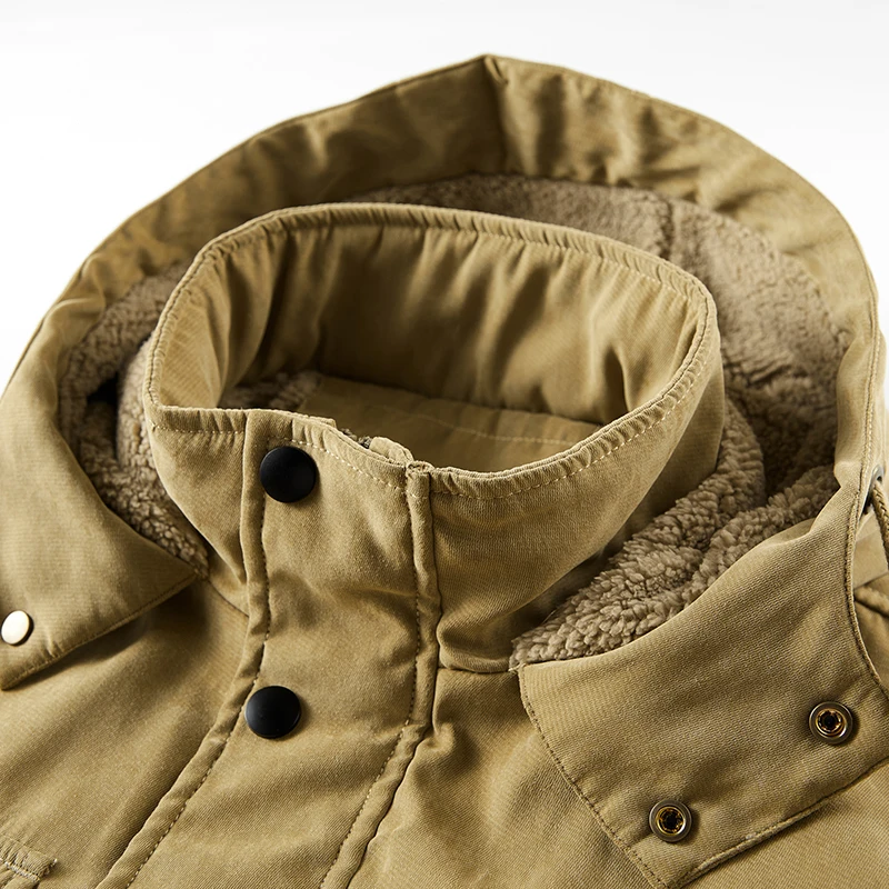 고품질 남성용 플리스 재킷 겨울용 대형 램 플리스 파카 - Quality Winter Clothing Brand 리뷰 및 가격