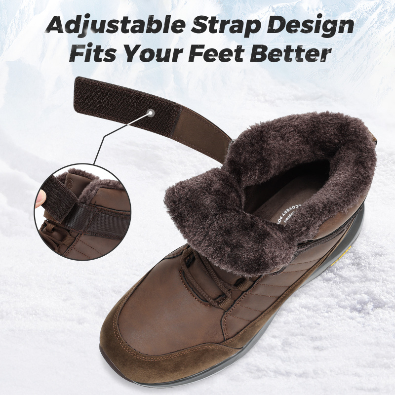 핏빌 남성용 겨울 부츠 와이드 핏 퍼 안감 스노우 부츠 - Snow Boot Fur Lined 리뷰 및 가격