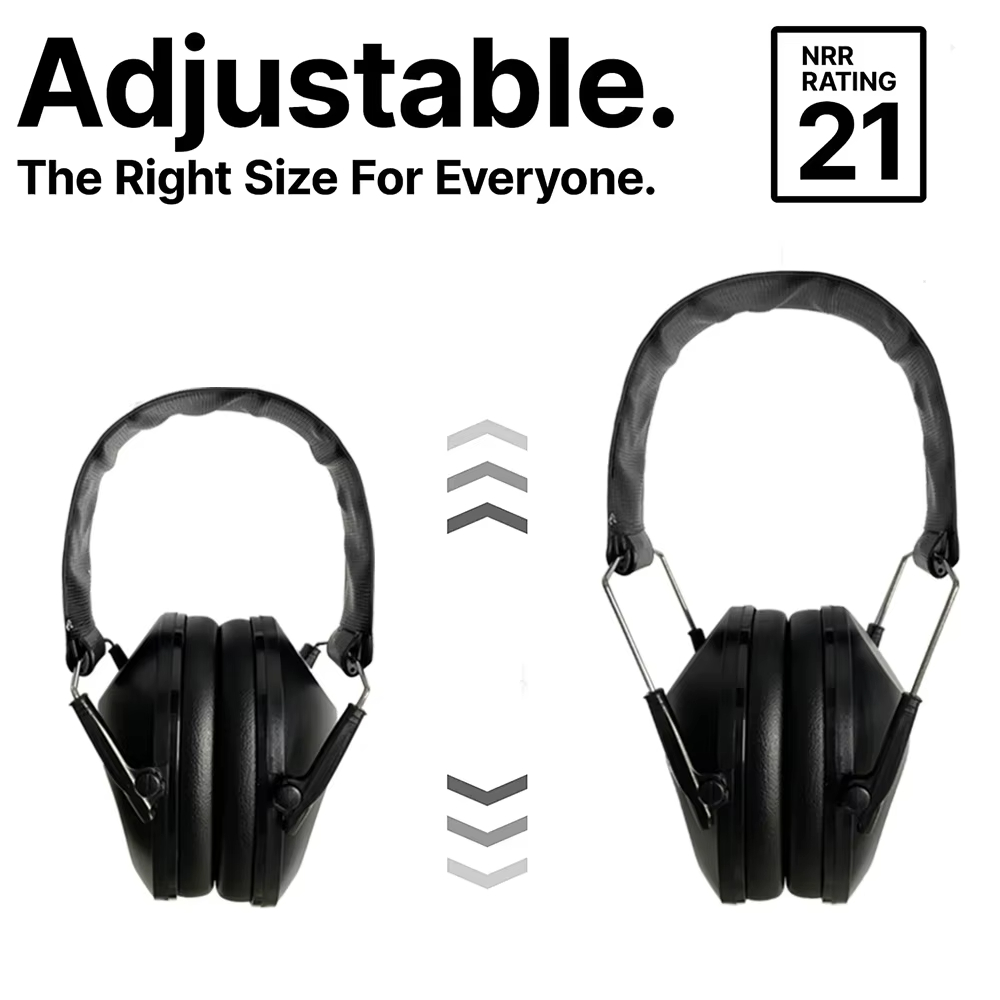 소음 감소 안전 귀마개 슈터용 청력 보호 귀마개 NRR - Ear Muff Foldable 리뷰 및 가격