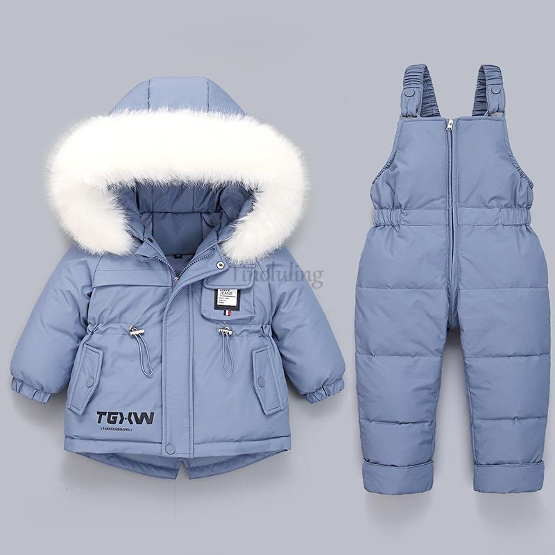 유아 여아 의류 세트, 따뜻한 다운 재킷, 두꺼운 모피 - Winter Clothing Activities For Toddlers 리뷰 및 가격