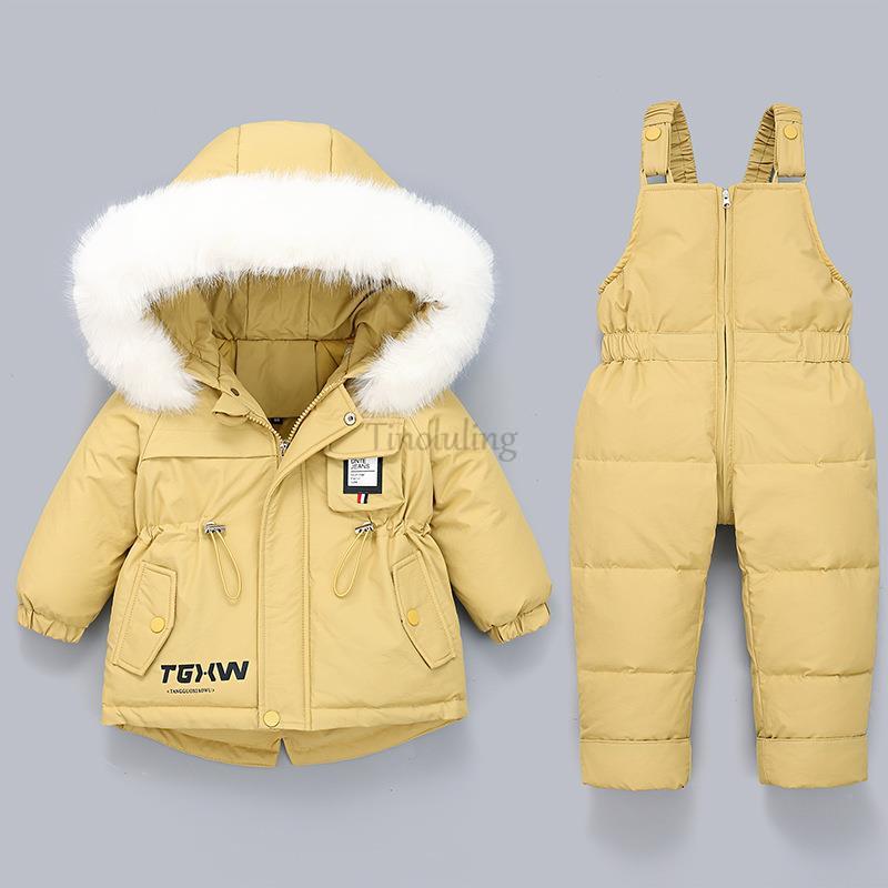 유아 여아 의류 세트, 따뜻한 다운 재킷, 두꺼운 모피 - Winter Clothing Activities For Toddlers 리뷰 및 가격