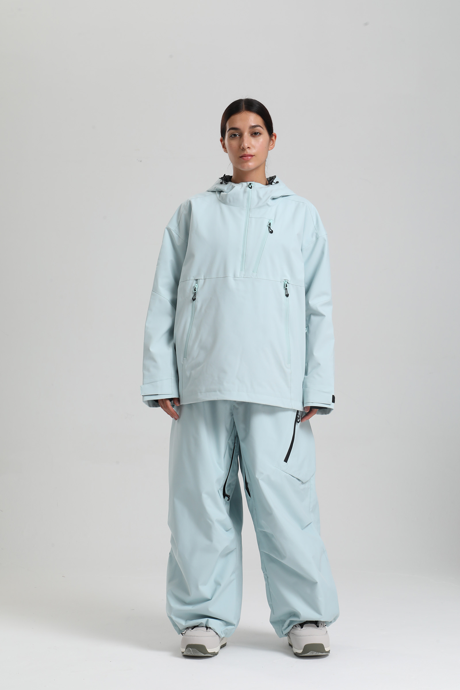 Gsou Snow 여성용 새 스키 복 루즈핏 후드 방풍 - Ski Pants Waterproof 리뷰 및 가격