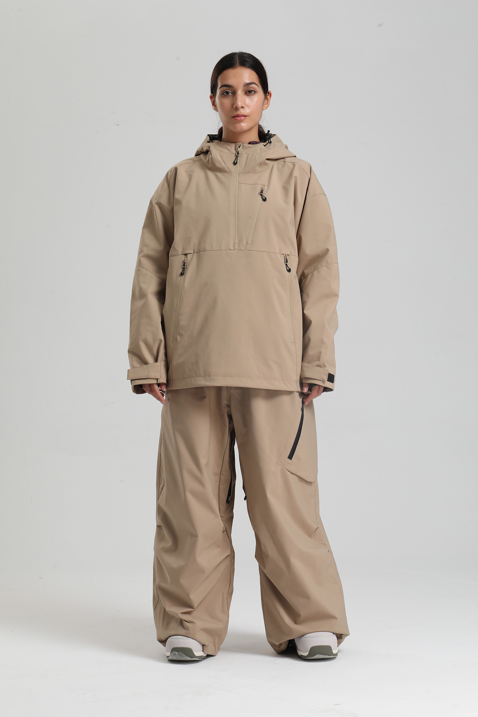 Gsou Snow 여성용 새 스키 복 루즈핏 후드 방풍 - Ski Pants Waterproof 리뷰 및 가격