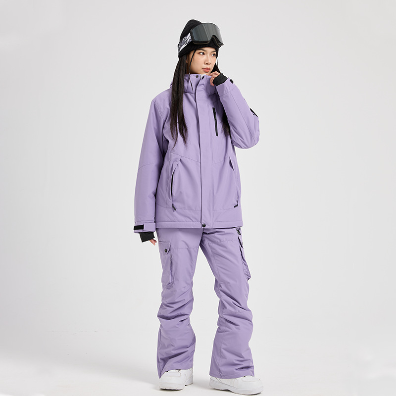 새로운 여성용 스키복 세트 싱글보드 방수 방풍 보온 스 - Ski Pants Waterproof 리뷰 및 가격