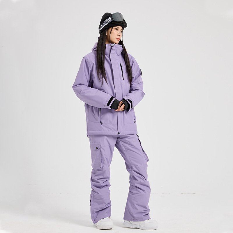 새로운 여성용 스키복 세트 싱글보드 방수 방풍 보온 스 - Ski Pants Waterproof 리뷰 및 가격