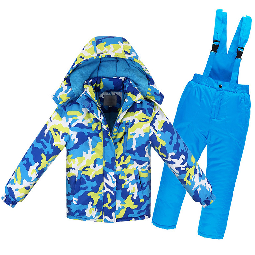 소년 위장 스키복, 방수 방풍 소녀 스노우수트, 겨울  - Ski Pants Waterproof 리뷰 및 가격