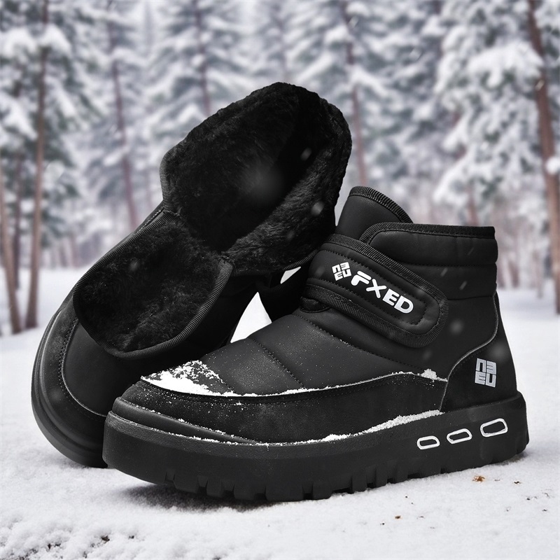가을과 겨울 따뜻한 털 남성용 스노우 부츠 두꺼운 패션 - Snow Boot Fur Lined 리뷰 및 가격