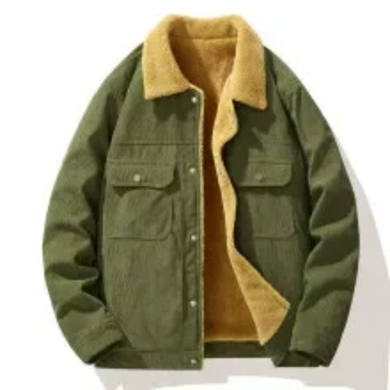 리비엘리 남성용 고품질 코듀로이 재킷 양털 벨벳 보온  - Quality Winter Clothing Brand 리뷰 및 가격