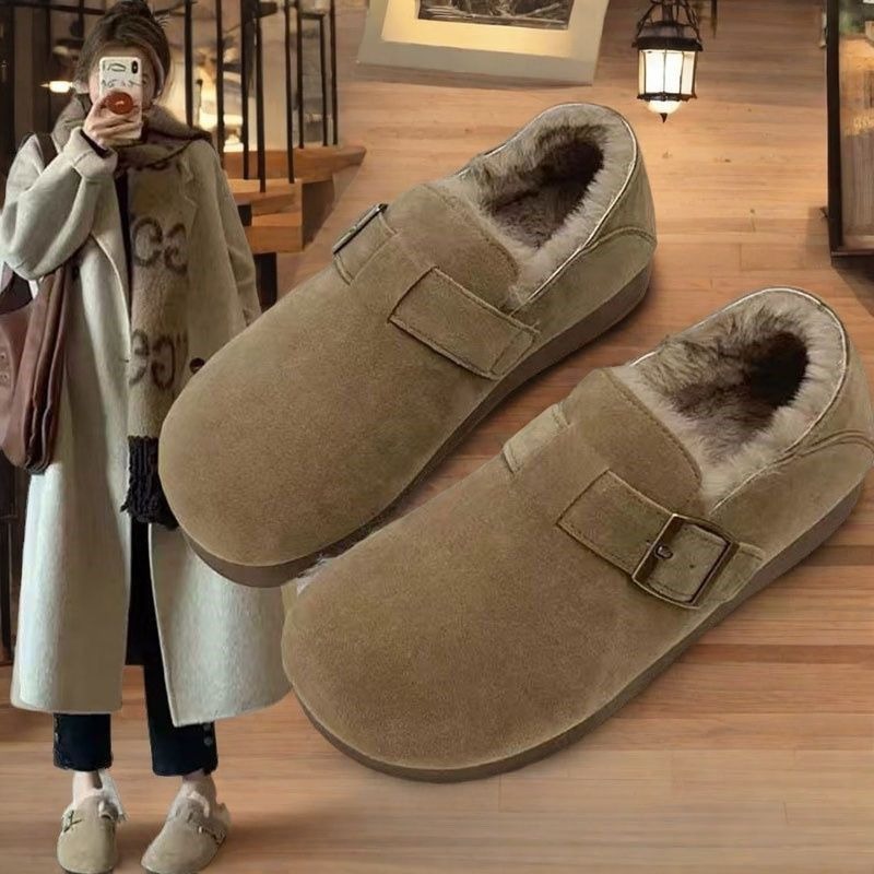 여성용 겨울 양털 안감 스노우 부츠 버클 스트랩 디자인 - Snow Boot Fur Lined 리뷰 및 가격