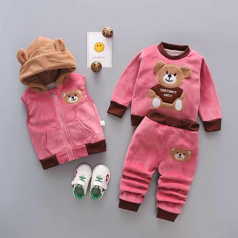 유아용 플러시 두꺼운 겨울 긴팔 슈트 만화 캐릭터 캐주 - Winter Clothing Activities For Toddlers 리뷰 및 가격
