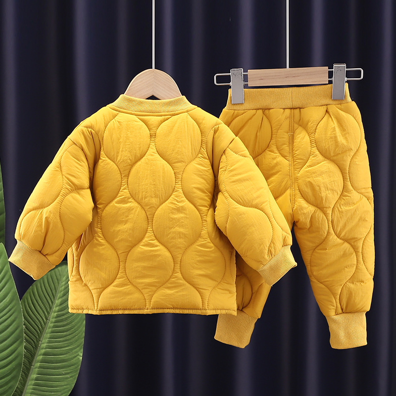 새로운 겨울 아기 남아 의류 세트 어린이용 두꺼운 단색 - Winter Clothing Activities For Toddlers 리뷰 및 가격
