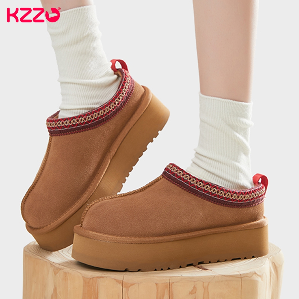 KZZO 여성용 울트라 미니 플랫폼 스노우 부츠, 암소 - Snow Boot Fur Lined 리뷰 및 가격
