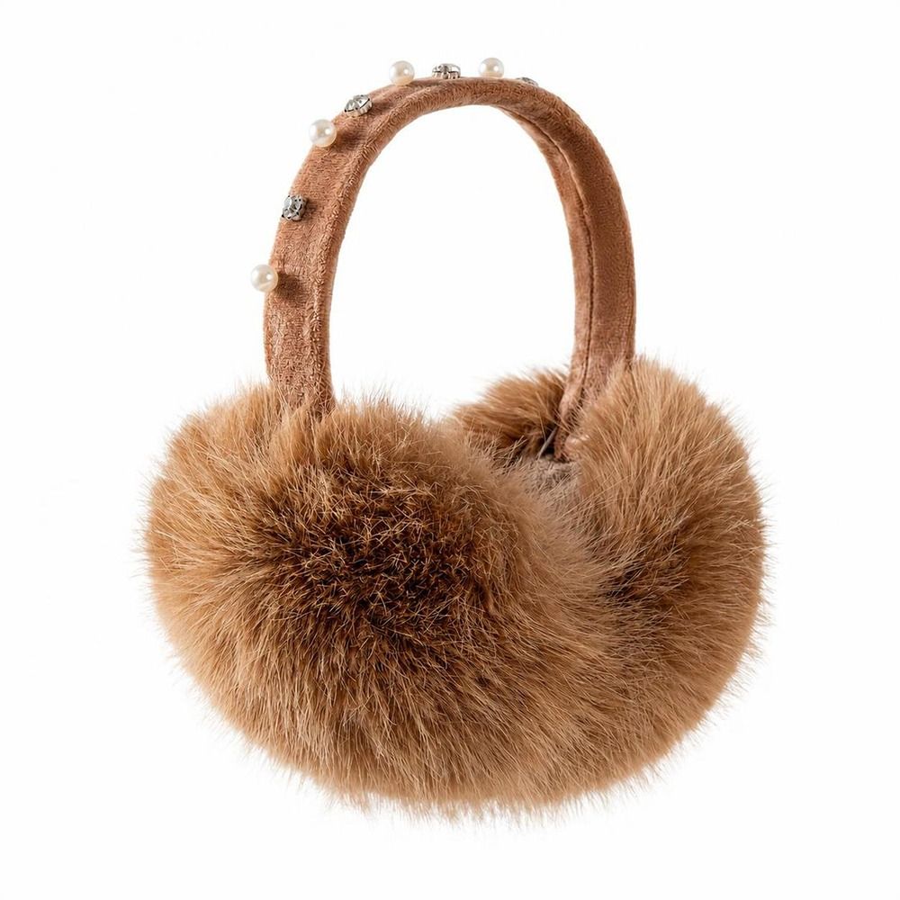 새로운 인조 퍼 이어머프 부드럽고 접이식 이어워머 헤드 - Ear Muff Foldable 리뷰 및 가격