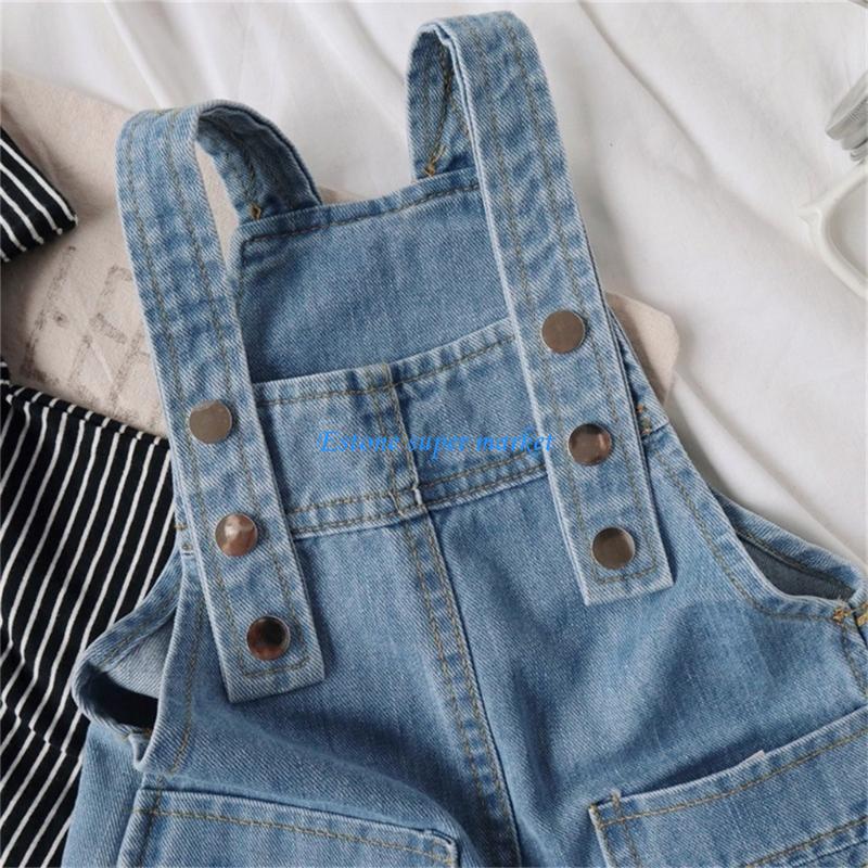 090B 세련된 유아 청바지 작업복 반바지 쉬운 착용  - Winter Clothing Activities For Toddlers 리뷰 및 가격