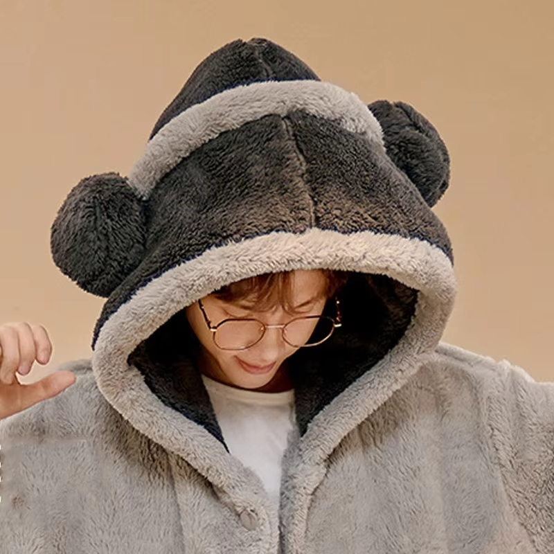 원피스 루피 목욕 가운 애니메이션 겨울 남성용 코랄 플 - Winter Clothing Japan 리뷰 및 가격