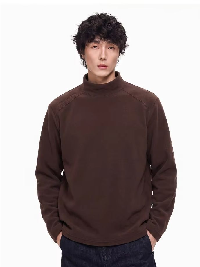 심플 베이직 패치워크 미드칼라 긴팔 티셔츠 유니섹스 보 - Thermal Base Layer 리뷰 및 가격